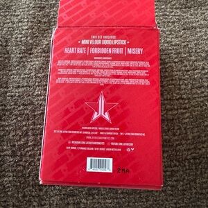 BNIB Jeffree Star ⭐️ VLL Blood Sugar Threesome Mini Lipsticks